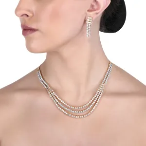 Akrami Zircon Necklace Set