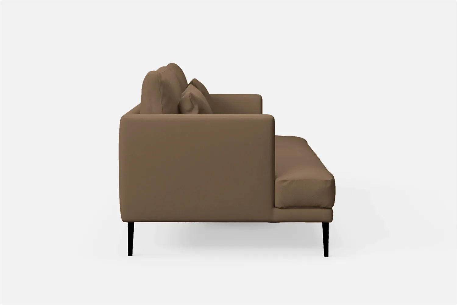 Bisceglie 2 Seater Sofa Stone Leather