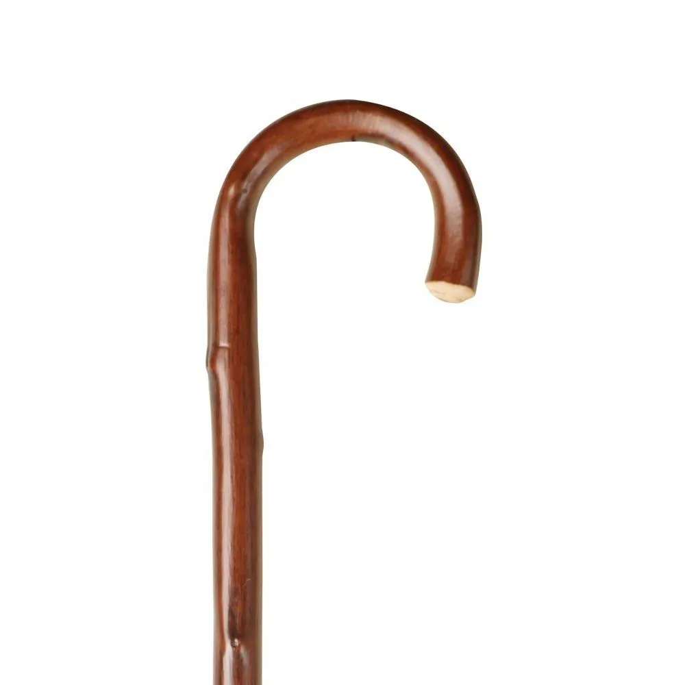 Charles Buyers 91cm Chestnut Crook Walking Stick