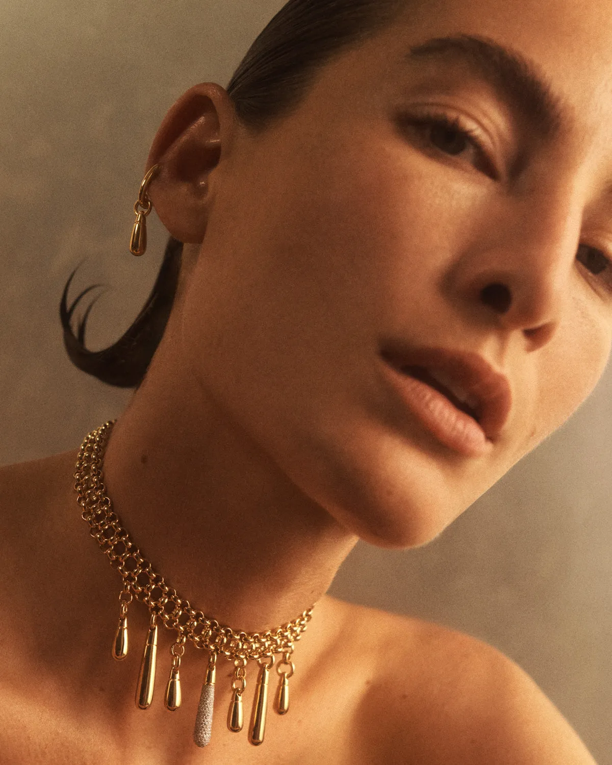 GRID 1 Jelly Choker Necklace