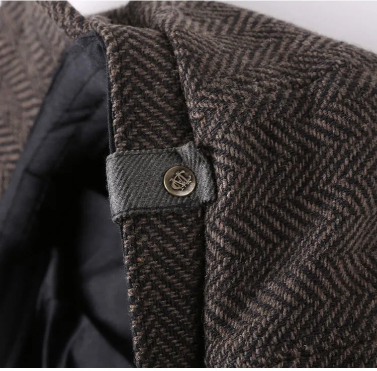 Newsboy Herringbone Cap