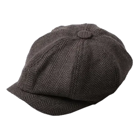 Newsboy Herringbone Cap