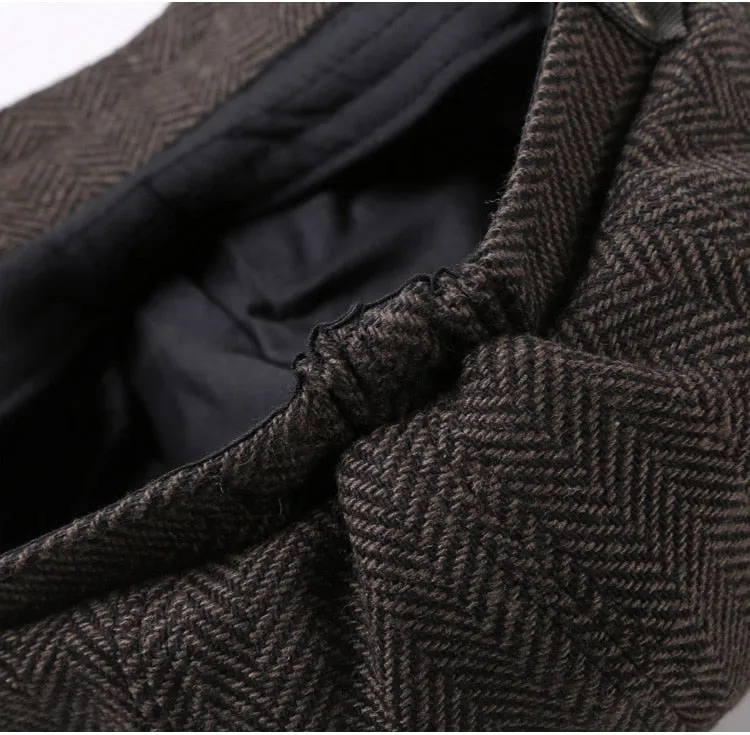 Newsboy Herringbone Cap