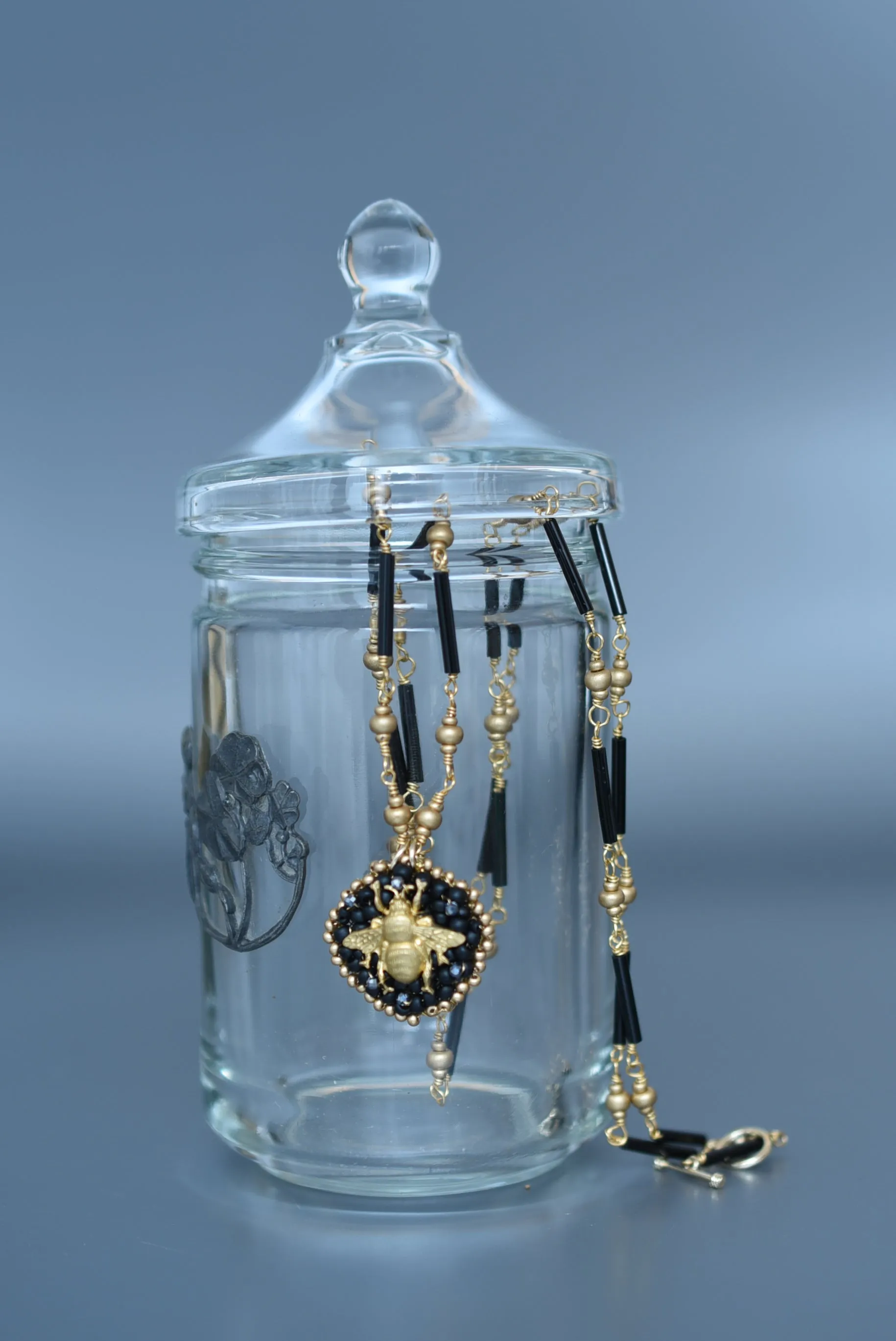 stitch hachi long necklace(glasses chain)