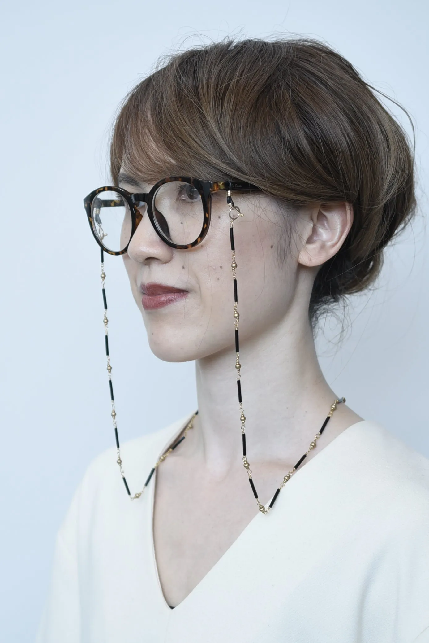 stitch hachi long necklace(glasses chain)