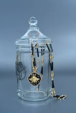 stitch hachi long necklace(glasses chain)