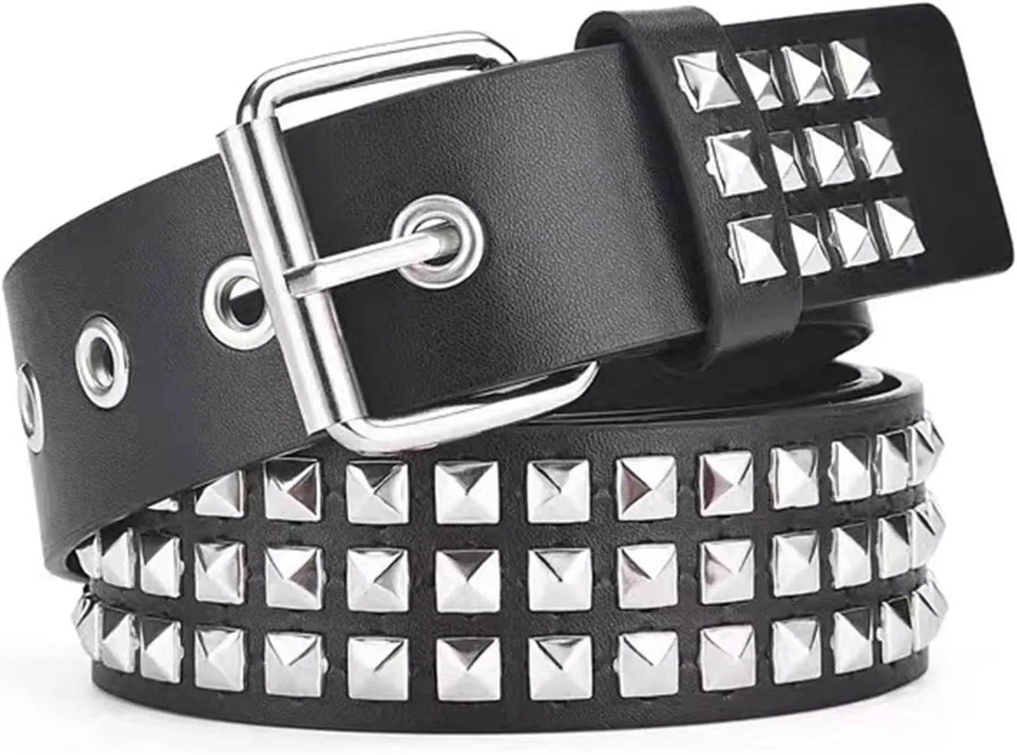 Studded Punk Y2K Goth Belt for Men or Women