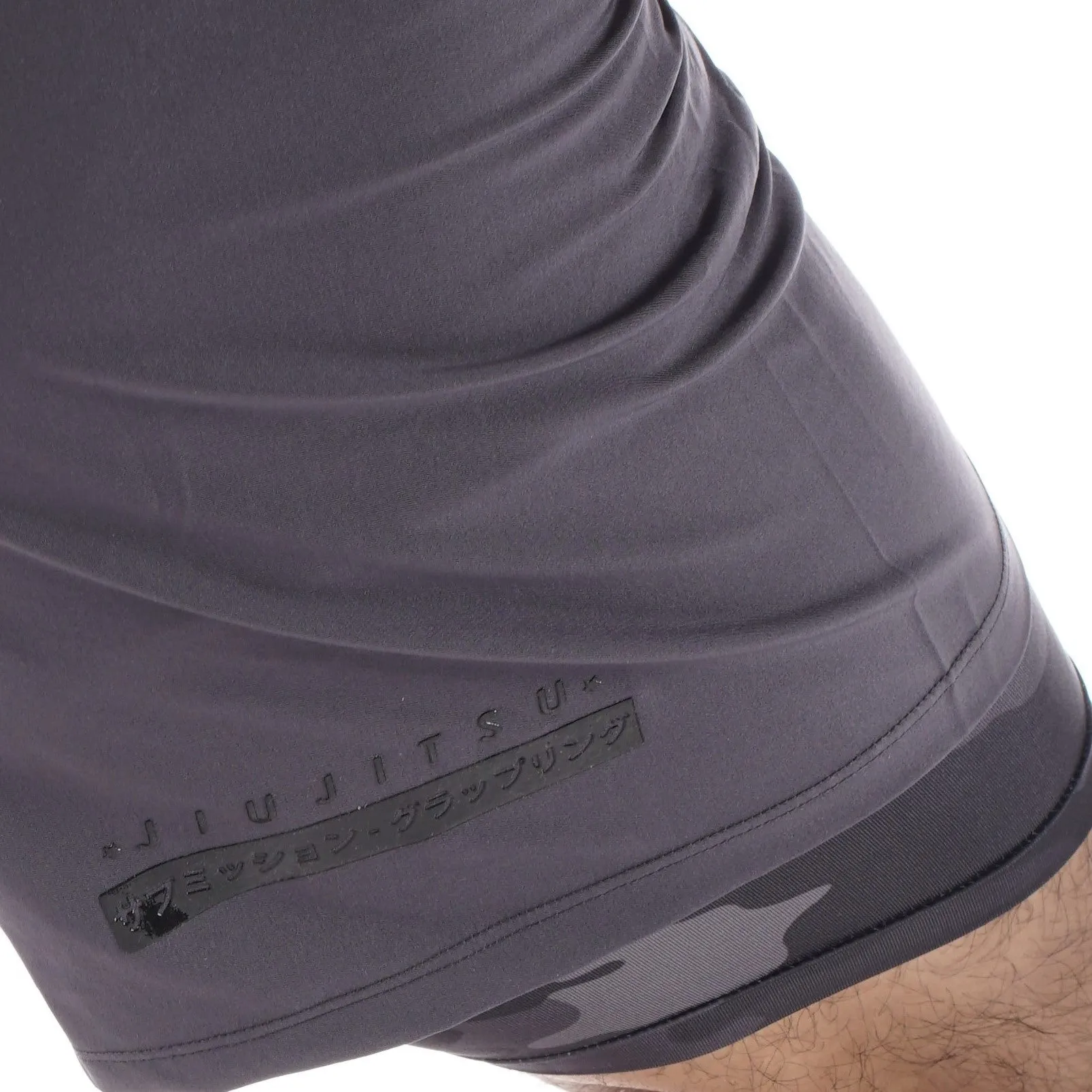 Two-Layer GOD V2 Shorts - Black Camo Edition