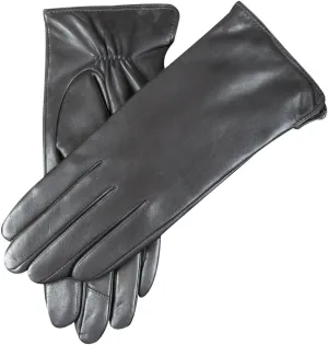 Winter Gloves for Women Genuine Leather Warm Cashmere & Wool Blend Lining Touchscreen Windproof Driving Dress